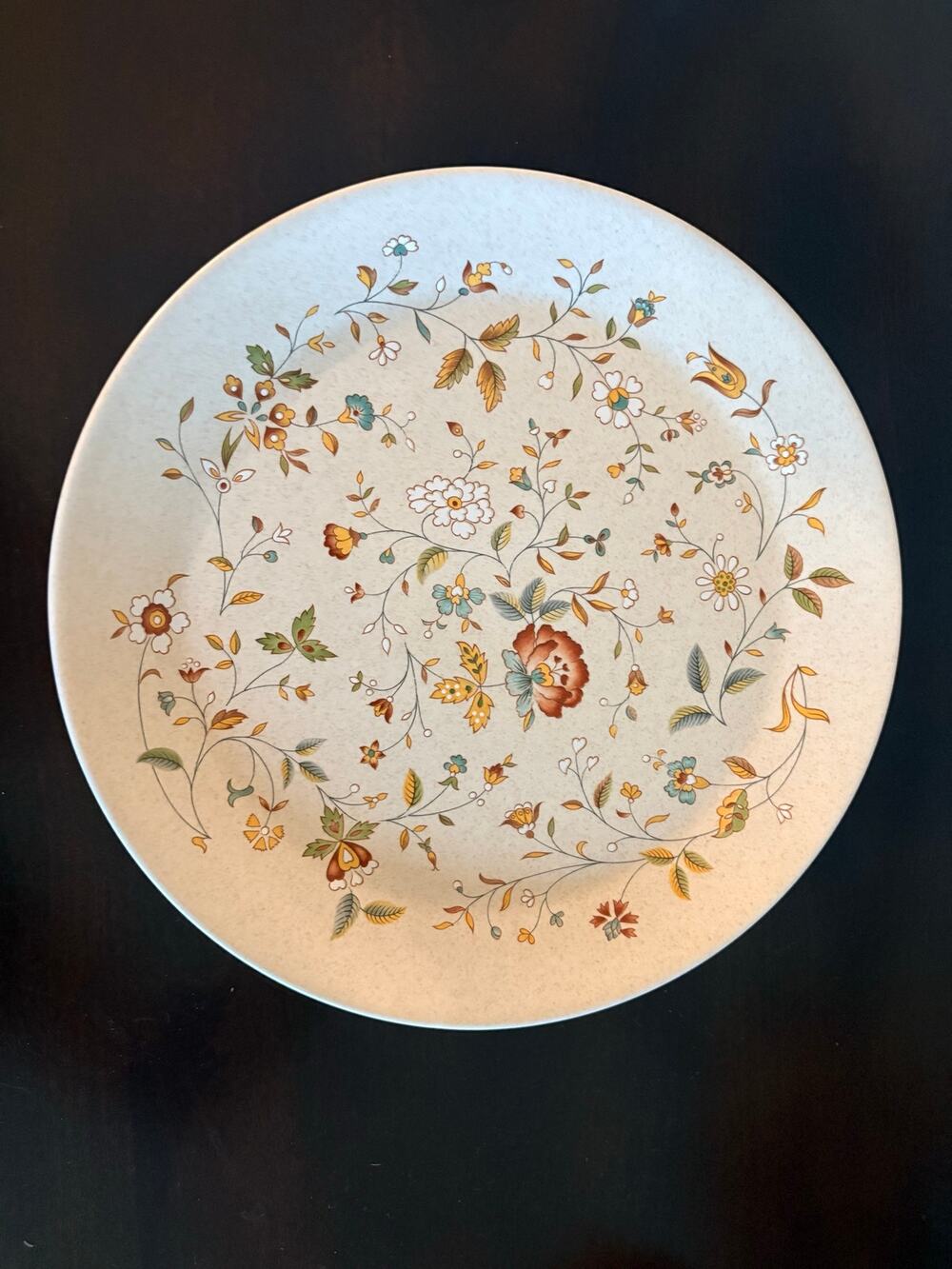 Vintage Lenox Temper-Ware Merriment Dinner Plate 10 3/8” Floral USA 1977-87